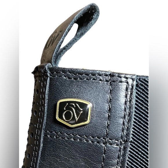 Ovation Women's Tuscany Zip Front Paddock Boot - Black Size 9 EUC - Picture 4 of 12